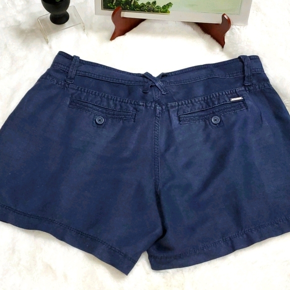CALVIN KLEIN JEANS LINEN BLEND CASUAL SHORT - Picture 4 of 8